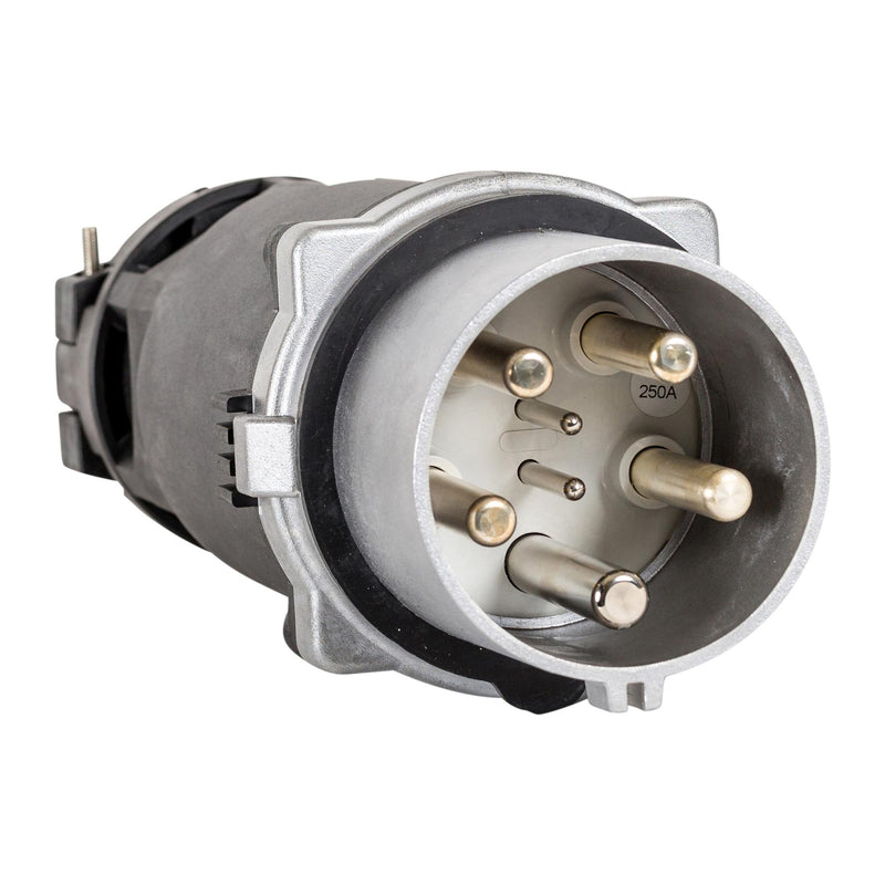 Walther Werke - Hochstrom-Rundsteckvorrichtung CEE Hochstrom Stecker 2B9506 250A 5P 6h IP67