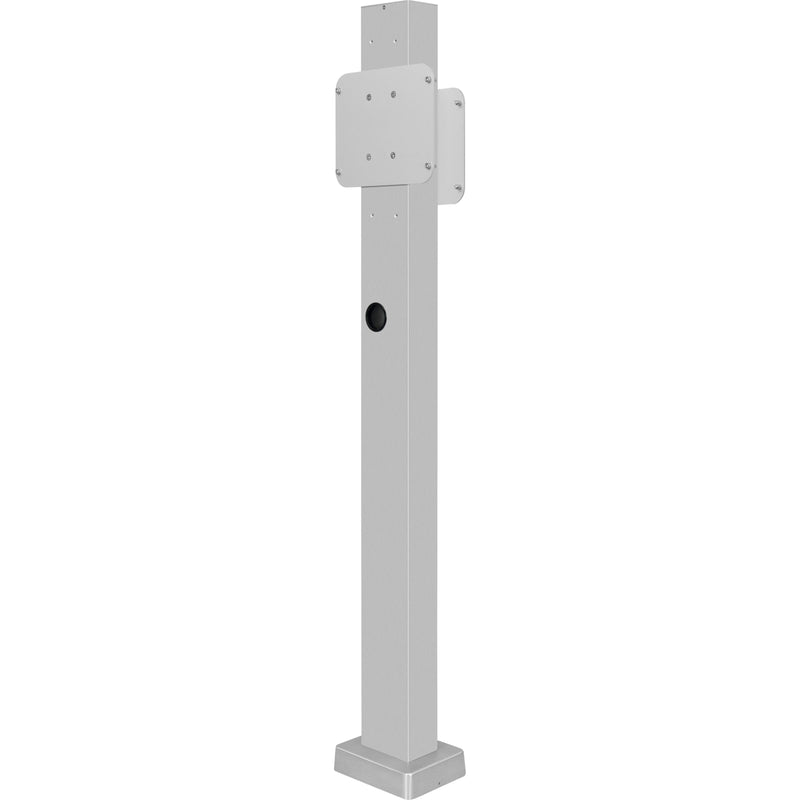 Technivolt - Zubehör/Ersatzteile für E-Mobility Alu-Standfuß m.Montagepl. 0010/6450 f.Wallbox,doppelstg