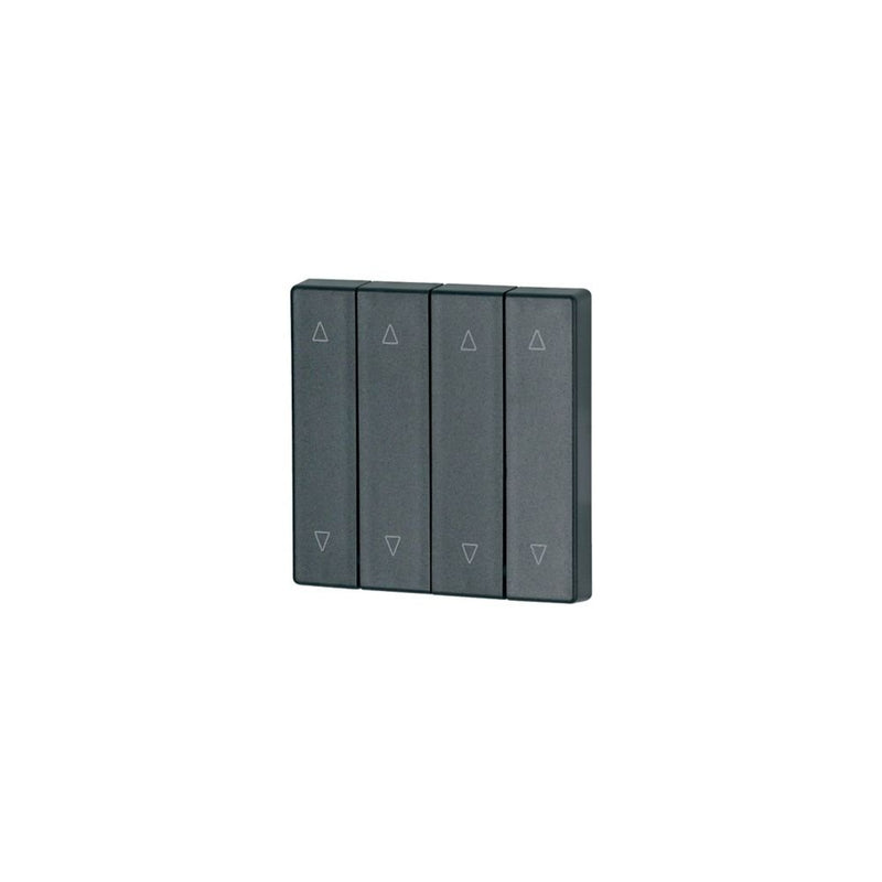 Eaton - Abdeckung/Bedienelement für Installationsschalterprogramme Wippe 4-fach CWIZ-04/24 anthrazit, Jalo