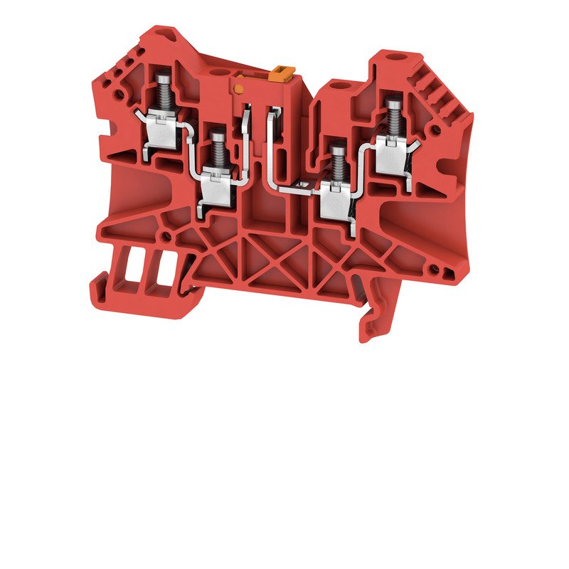 Weidmüller - Trenn- und Messtrenn-Reihenklemme Klemme WTR 4/ZZ RT Schraubanschl.,4mm² − 50 Stück
