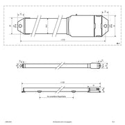 EVN Lichttechnik - Decken-/Wandleuchte LED-Sanierungsleuchte T8 LUM8122402 830, ML, 1,2m