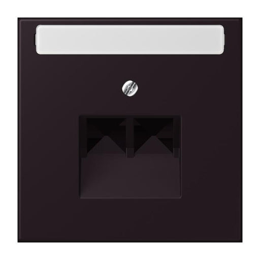 Jung - Einsatz/Abdeckung für Kommunikationstechnik Abdeckung für IAE/UAE LC 969-2 NAUA 248 noir divoire (4320E)