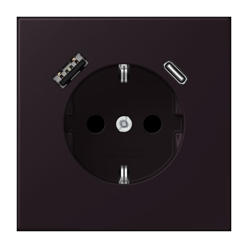 Jung - Steckdose SCHUKO Steckdose LC 1520-15 CA 248 noir divoire (4320E)