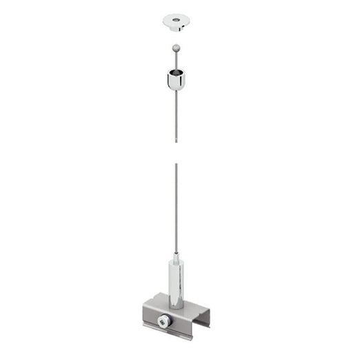 LTS Licht&Leuchten - Mechanisches Zubehör/Ersatzteile für Leuchten Drahtseilabhängung 5m ST-A S/9000KIT4/5000