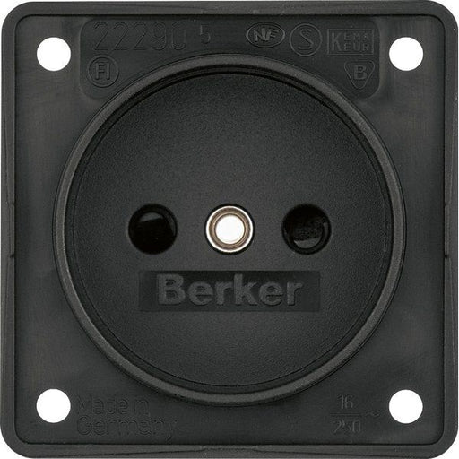 Berker - Steckdose sw 9619405 ohne Schutzkontakt