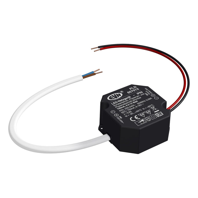 EVN Lichttechnik - LED-Betriebsgerät LED-Netzgerät PLD657012 700mA 6,3-12W IP65