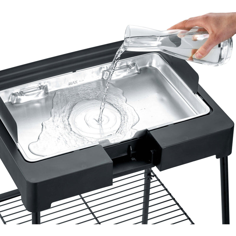 Severin - Grillgerät Barbecue-Standgrill PG 8566 sw Standuntergestell