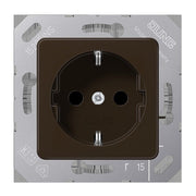 Jung - Steckdose SCHUKO-Steckdose 16A 250V CD 5120 BF BR 50x50mm Klappdeckel