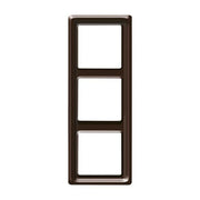Busch-Jaeger - Abdeckrahmen Rahmen 3-fach 2103-31 braun, UP, Allwetter