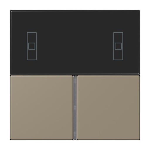 Jung - Abdeckung/Bedienelement für Installationsschalterprogramme Tastensatz 3fach LC 4093 TSA 242