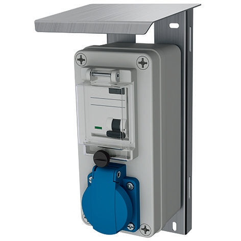 Mennekes - CEE-Steckdosen-Kombination (IEC 60309) Steckdosen-Kombination 84996EB 16A 3p. 230V
