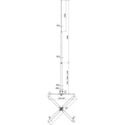 DEHN - Fangeinrichtung für Blitzschutz Fangstange FS2216103000SKALV2A L=3000mm