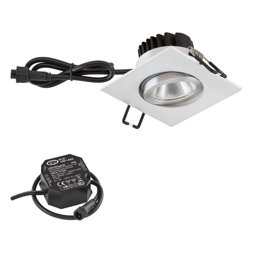 EVN Lichttechnik - Downlight/Strahler/Flutlicht P-LED Deckeneinbauleuchte PC654N61402 3000K IP65 230V