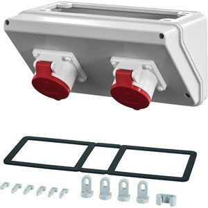 Hensel - Pultsystem Mi Connection Box Mi CB 11 2xCEE 16A,5p,400V,6h