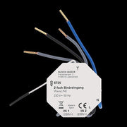 Busch-Jaeger - Sender/Fernbedienung für Installationsschalterprogramme Binäreingang Wavel-LINE 6725 2-fach 230V AC