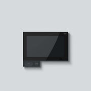 Siedle&Söhne - Innenstation für Türkommunikation A/V Innenstation Axiom A 180-10 S Schwarzgrau