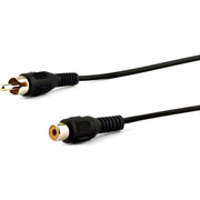 E+P Elektrik - Konfektioniertes A/V-Kabel Cinch-Verlängerungskabel B 34 2,5m