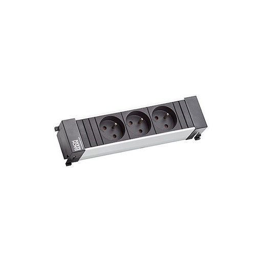 Bachmann - Mehrfachsteckdose Einbausteckdose 916.111 3xUTE sw Strom