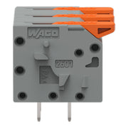 WAGO - Leiterplattenklemme 2601-1303 1,5mm²,gr − 100 Stück