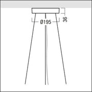 Zumtobel - Mechanisches Zubehör/Ersatzteile für Leuchten Seilabhängung ONDA2 AST2