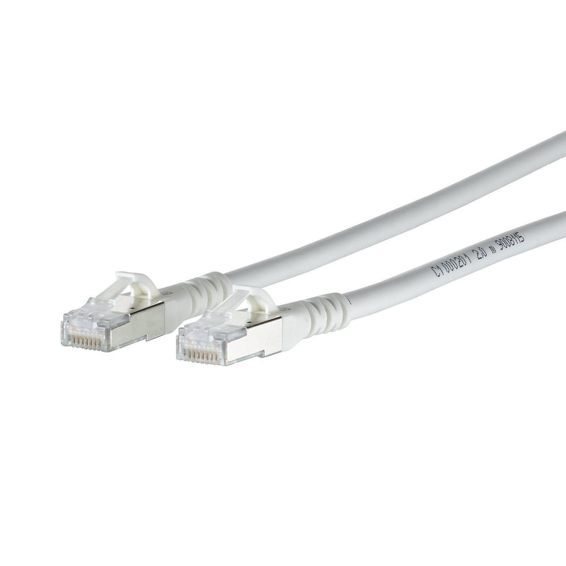 Metz Connect - Patchkabel Kupfer Patchkabel Cat.6A 1308458088-E AWG 26 8m weiß