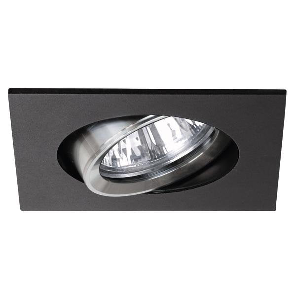 Brumberg Leuchten - Downlight/Strahler/Flutlicht HV-Einbaustahler 36188250 GU10 max.50W/sw-alu