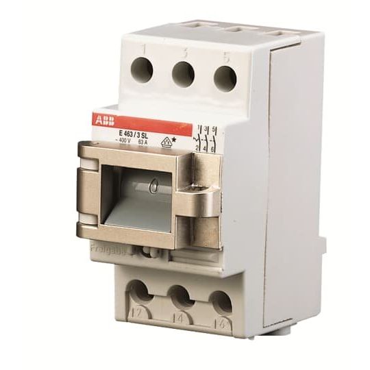 ABB Stotz S&J - Schalter für Reiheneinbau Hauptschalter E463/3SL 63A 3p