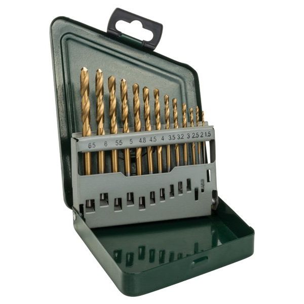 Bosch - Bohrer-Set Metallbohrer-Set HSS-TiN, 2607019436 13-teilig 1,5 - 6,5