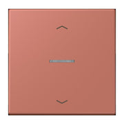 Jung - Abdeckung/Bedienelement für Installationsschalterprogramme Wippe mit Lichtleiter LC 101 KO5P 236 terre sienne brique