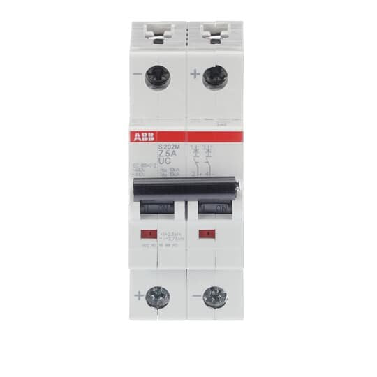 ABB Stotz S&J - Leitungsschutzschalter Sicherungsautomat S202M-Z5UC 10 kA, 5 A, 2P