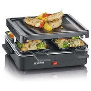 Severin - Raclette Raclette-Grill RG 2370 sw 4 Pfännchen