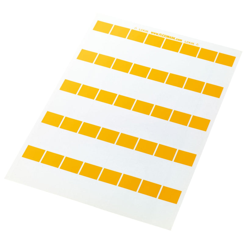 Lapp Zubehör - Kabelmarkierungssystem FLEXIMARK-Etikett-LCK-45 83256548 25-142.5-YE-100