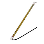 Scharnberger+Hasenbein - Hochvolt-Halogenlampe ohne Reflektor Infrarot-Heizstab 355mm 29009 SK15 235V 2000W gold