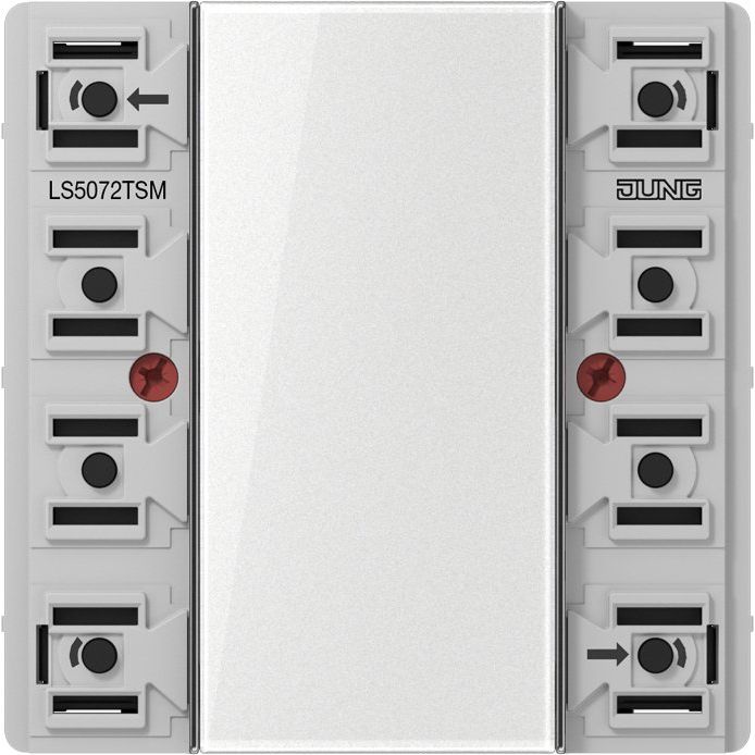 Jung - Bussystem-Tastsensor KNX Tastsensor-Modul LS 5072 TSM Standard, 2fach − 1 Stück
