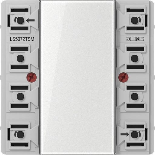 Jung - Bussystem-Tastsensor KNX Tastsensor-Modul LS 5072 TSM Standard, 2fach − 1 Stück