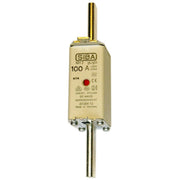 Siba - Messersicherung NH-Sicherungseinsatz 2000413.63 63A NH2/0 gG 500V − 3 Stück