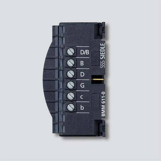 Siedle&Söhne - Zubehör/Ersatzteile für Türkommunikation Klemmblock sw 200029976-00 f. BMM 611