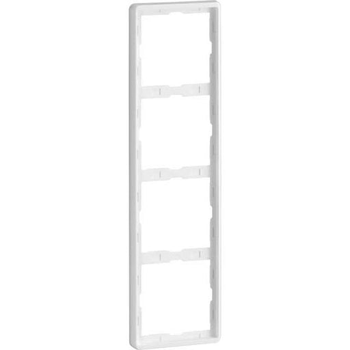 Peha - Abdeckrahmen Rahmen 4-fach alu D 95.574.70 waage/senkrecht