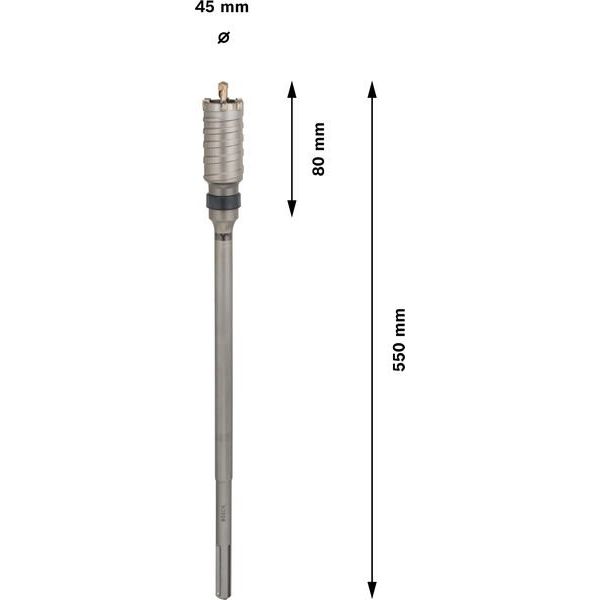Bosch - Bohrkrone PRO SDS max-5 Bohrkrone, F00Y145189 einteilig 45 x 80 x