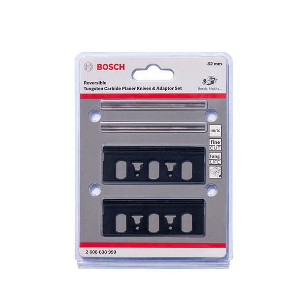 Bosch - Zubehör/Ersatzteile für Hobel PRO Hobelmesser-Set, 4-tlg 2608838999