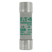 Eaton - Zylindrische Sicherung Sicherungseinsatz Nieders. CYL AM 14,#C14M1S 1A AC 500V 120kA − 10 Stück
