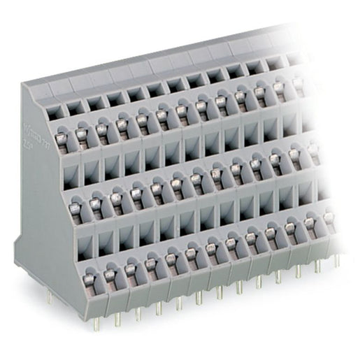 WAGO - Leiterplattenklemme Dreistock-Leiterplattenkl. 737-202 2,5mm² − 92 Stück