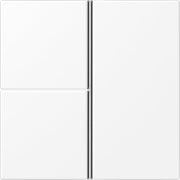 Jung - Abdeckung/Bedienelement für Installationsschalterprogramme Tastensatz komplett 3-fach LS 403 TSA WWM