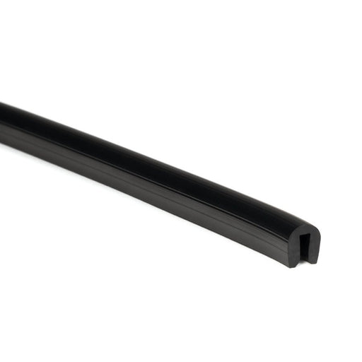 HellermannTyton - Kabelschutz für Installationskanal Kantenschutz RA1 PVC BK 75 PVC schwarz − 75 Meter
