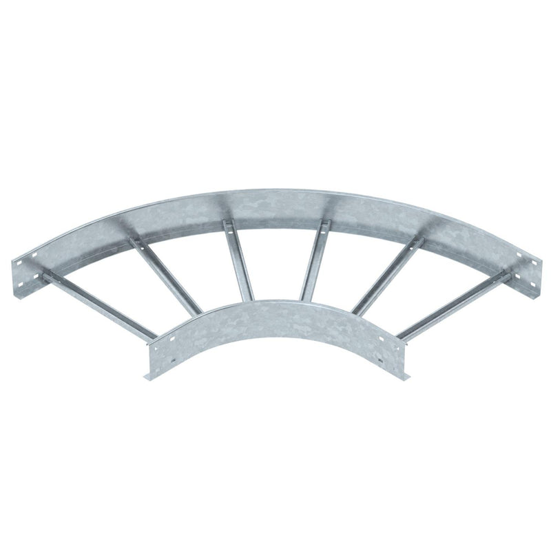 OBO Bettermann - Bogen für Kabelleiter Bogen SLB 90 1150R3 FT 90 Grad