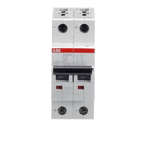 ABB Stotz S&amp;J - Leitungsschutzschalter Sicherungsautomat S202MT-C2UC 10kA, 2A, 2P − 1 Stück by ABB Stotz S&amp;J
