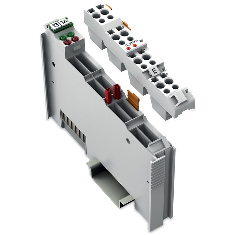 WAGO - Feldbus, Dez. Peripherie - Analoges Ein-/Ausgangs-Modul 2-Kanal-Analogeingang 753-452 lichtgrau