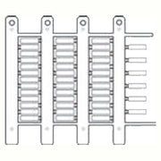 Cembre - Kennzeichnungsmaterial 40091 MG-TPM ABS 4X12MM WE 40091 ISS − 2250 Stück