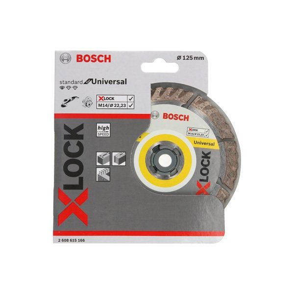Bosch - Trenn-/Schleifscheibe PRO Multi Material X-Lock 2608615166 Diamanttrennscheibe