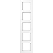 Jung - Abdeckrahmen Rahmen 5-fach A 5585 BF WW waage/senkrecht